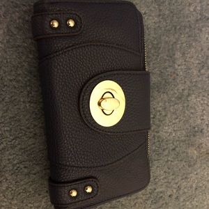 Navy blue purse